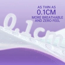 FREEMORE 24 pièces/36 pièces FREEMORE Serviette hygiénique confortable pour une utilisation prolongée la nuit, 360 mm/430 mm, ultra-mince, douce et respirante, exercice sans souci