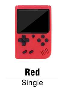1pc Handheld Game Console With 400 Nostalgic Classic Retro Games Portable Mini Russian Old-Fashioned Handheld Gaming Console Supports Double-Player Game Handles Support TV Connection Rechargeable Holiday Gift For Husband And Boyfriend