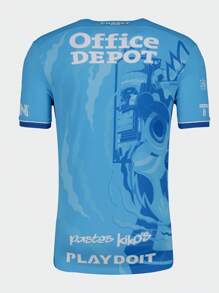 Jersey Leon, Atlas, Pachuca, Xolos, Santos tercera 2025 - Azul - Ver 2