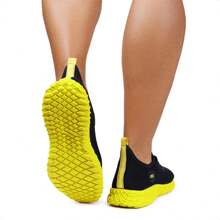 Tênis Enerzy Leve Confortável Caminhada e Corrida + Mochila Reforçada com Relógio Digital Quadrado