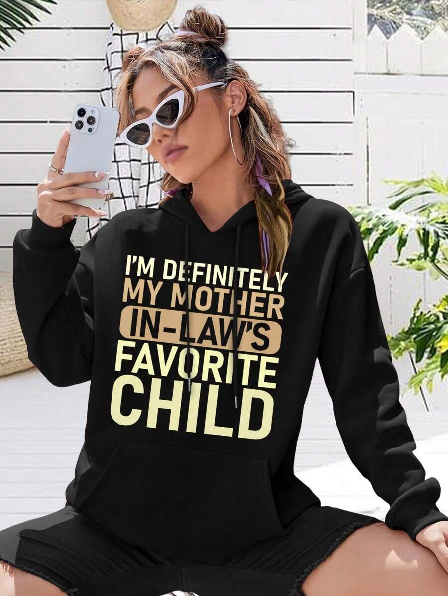 I'm My Mother-In-Law's Favorite Child (Daughter-In-Law Family Favorite) Big Size Women Hoodie Jacket