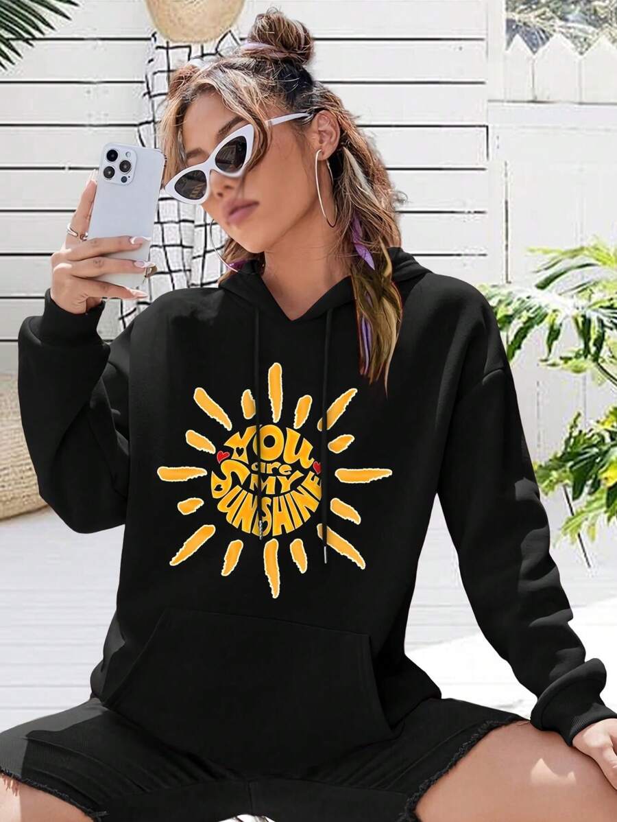 You Are My Sunshine Big Size Women Hoodie Sweatwomen Hoodies Boyfriend Girlfriend Gift Summer Love Gift For Wife My Person Sunflower