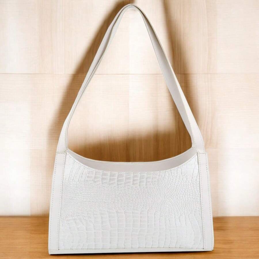 Electra Women's Elegant Single Shoulder Bag - 白色 - 查看 1