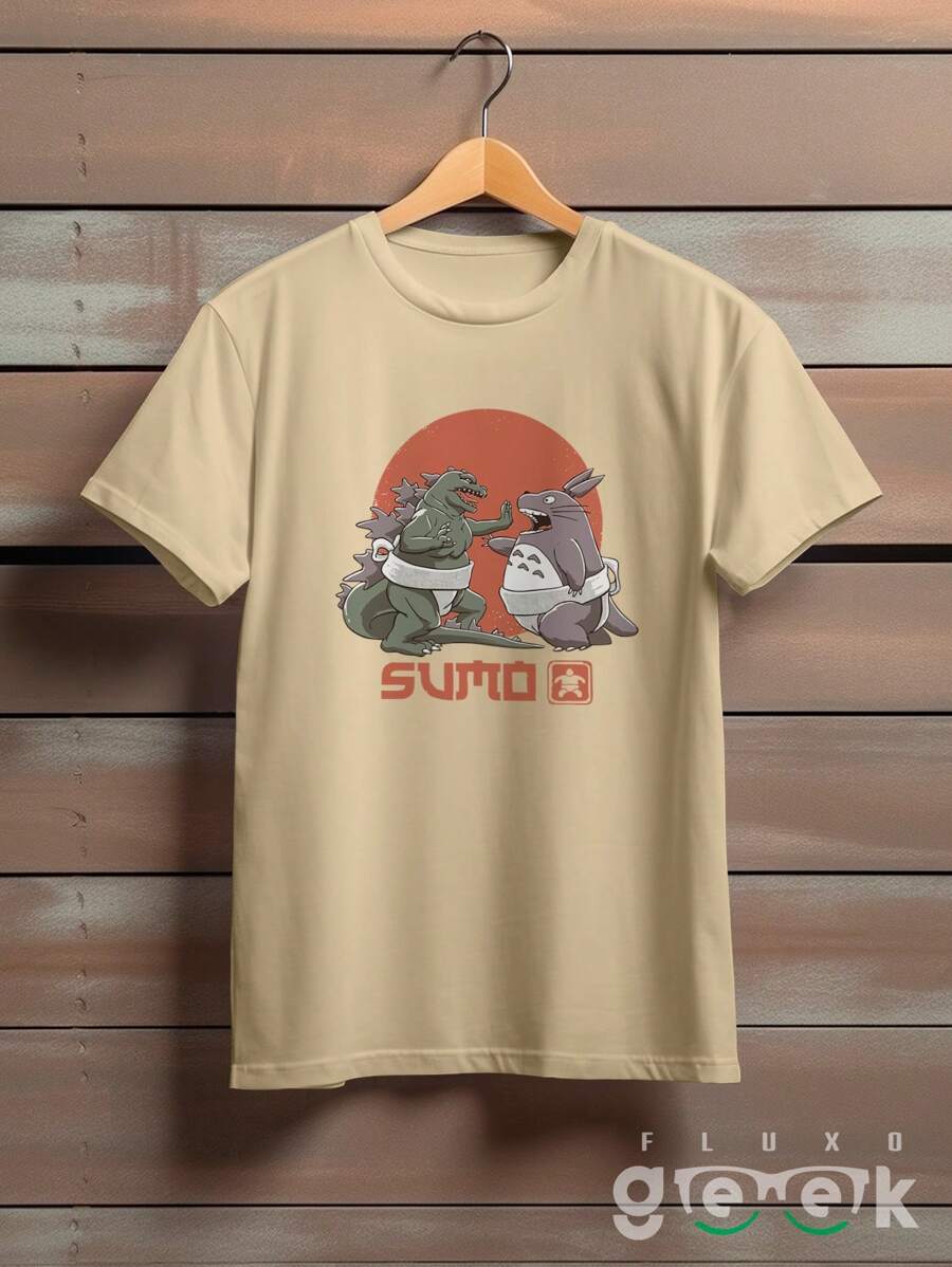Men T-Shirts - 卡其色 - 查看 1