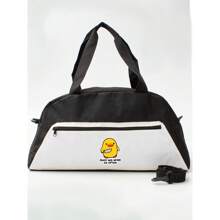 Mala Faixa  - PINTINHO FACA - Stilo Club Academia Trabalho Escolar Faculdade Viagem Fut Masculino Feminino - Branco - Visão 4