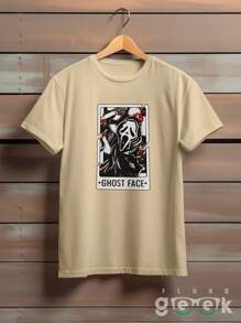 Men T-Shirts - Màu Khaki - Xem 1