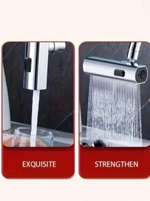 ADAPTADOR DE GRIFO MULTIFUNCIONAL - Plateado - Ver 10