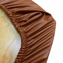 1/4/6pcs Solid Color PU Leather Square Chair Cushion Covers, Waterproof, Removable Seat Pads For Kitchen, Dining, Sofa - Multicolor - View 10