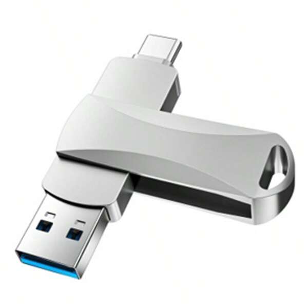 Flash Pen Drive Memory Stick, High Speed USB 3.0 Photo Stick With Type-C Port, OTG 2-IN-1 External Storage USB-C Memory Stick For Android Smart Phones/Laptops/PC And More Devices