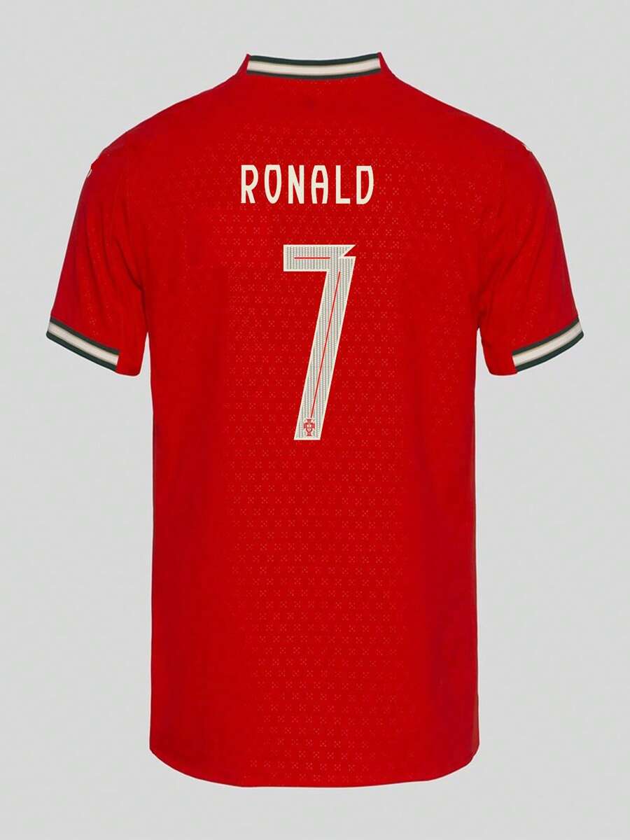 Jersey Portugal 2025 Ronal 7 - Rojo - Ver 1