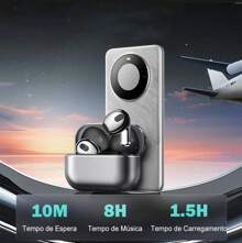 TWS Wireless Headphone Bluetooth 5.3 Headset With Microphone Rs-13 Hmaston Original - màu đen - Xem 2