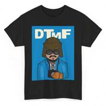 2025 Bunny Gifts T-Shirt Dtmf Art Bad More Photos - 黑色 - 查看 2