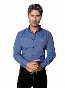 PLATINUM STORES Men's Casual Shirt Long Sleeve Office Daily Use Party Gentleman Soft Fabric Comfortable Breathable Cotton Ideal For Work Meetings Informal Formal Events Modern Elegant Style Light Clothing High Quality Timeless Design Versatile Classic Attractive And Sophisticated