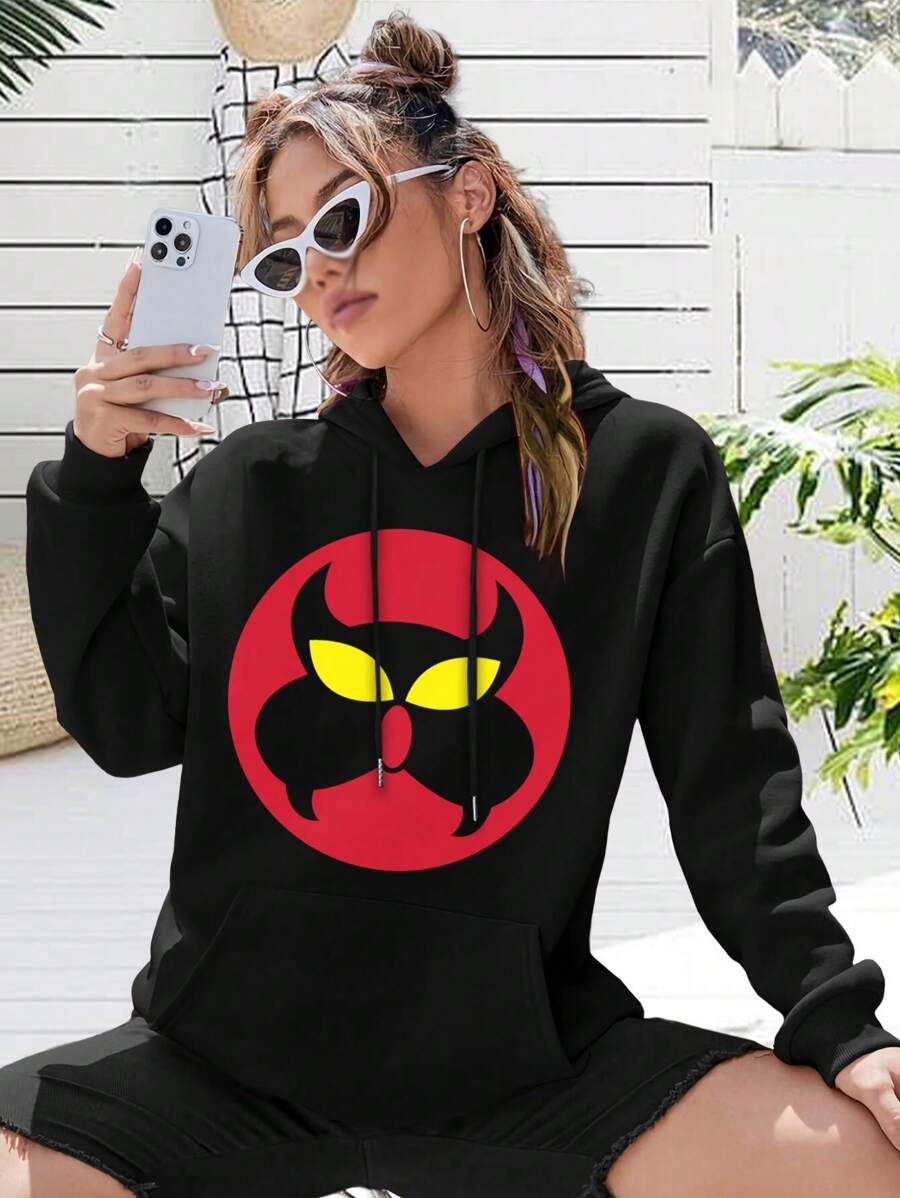 Dr. Claw Classic Inspector Gadget Women's Sweatwomen Hoodies - Fantasy Claw Doctor Gadget - Black - View 1