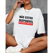 Traditional White Women's T-Shirt - I'm Not Available But I Appreciate Your Good Taste - CARNIVAL - trắng - Xem 1