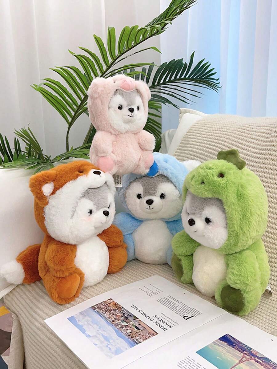 Cute Cartoon Animal Plush Toys, Koala Plush Pig Plush Fox Plush Dinosaur Plush Soft Stuffed Animals Plushies, Creative Animal Plush Doll Birthday Gift For Girls Home Decoration Christmas Gifts Festival Decor