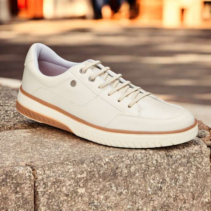 Premium Comfort Men's Formal Shoes, Durable And Comfortable - 米色 - 查看 1