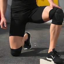 Joelheira Esportiva de Proteção Anti-impacto Vôlei Futsal Skate Handball Elástica Compressão Unissex