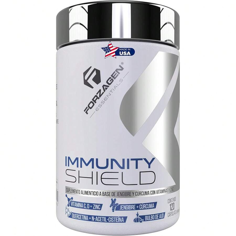 Suplemento Inmunológico Natural - Immunity Shield Forzagen Essentials ...