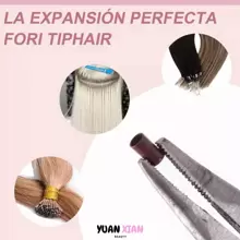 Microchip Jumbo Para Extensiones De Cabello Microring Anillos Para Aplicación de Extensiones Microchip 1000pz aprox - Granate - Ver 4