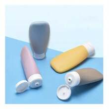 Kit 4 Or 3 60ML Bottles With Practical And Useful Transparent Case For Traveling Top Useful Dispenser - 套件 4 - 查看 5