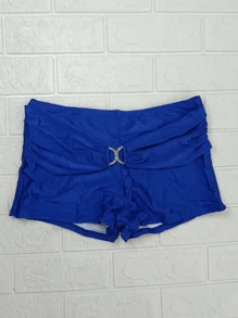 biquini shortinho - Azul - Visão 4