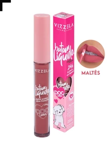 Dog Lovers Vizzela Liquid Lipstick - maltés - Ver 1