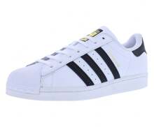 Adidas Superstar Mens Shoes - 白色/黑色 - 查看 1
