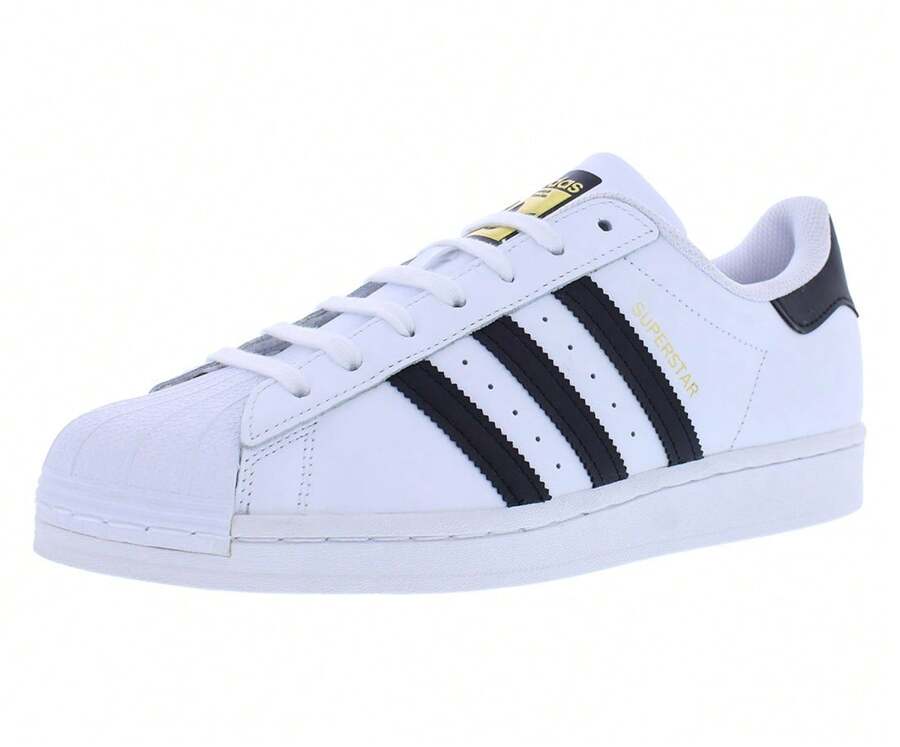 Adidas Superstar Mens Shoes - Trắng/Đen - Xem 1
