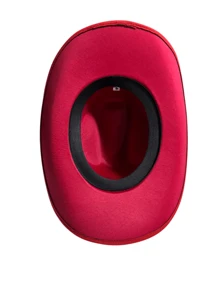 Sombrero Vaquero Texano Unisex Tallas y Colores en Tela - Rojo - Ver 4