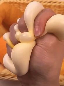 Juguete de mano lindo, de rebote lento y relajante, un regalo - muchos - Ver 4