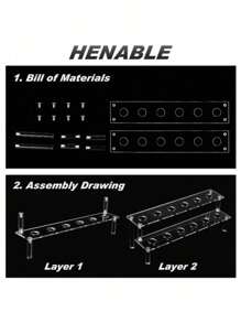2 andares/3 andares Suporte de Exibição de Cone de Sorvete Acrílico Transparente, Suporte de Cone de Sobremesa para Festa de Aniversário