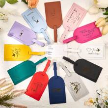 Tag Personalizada para Bagagem, Tag de Bagagem de Couro Personalizada, Tag de Viagem, Presente de Viagem, ID de Mala, Tag de Mochila, Presente para Casal, Lembrancinhas de Festa, Presente para Ela