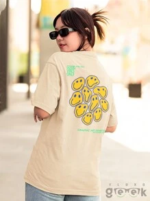 Men T-Shirts - Màu Khaki - Xem 6