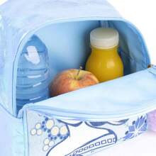 Cerdá Disney Mochila Infantil de Frozen - Cierre de Cremallera con Pompón - 18 x 21 x 10 cm - Mochila Pequeña con Costuras Reforzadas - Multicolor - Ver 4