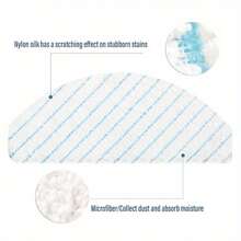 Premium Disposable Mop Pads For Ecovacs Deebot Ozmo T8/T8+, T9 AIVI & N8 Pro Series - Essential Robot Vacuum Cleaner Accessories