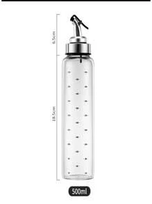 Cruet Holder For Olive Oil Vinegar Borosilicate Transparent 300ml And 500ml Measurements Kitchen - 透明 - 查看 7
