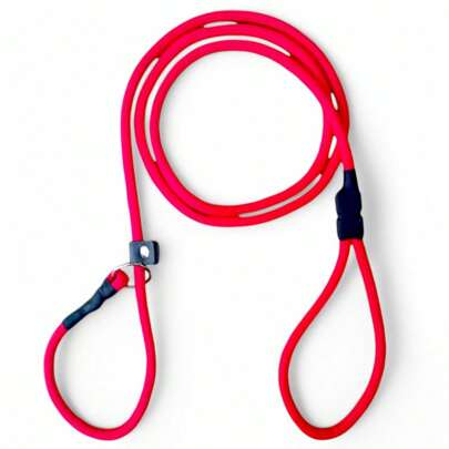 Guia Unificada Coleira 2 Metros Adestramento Cães Pet Corda De Poli 10mm