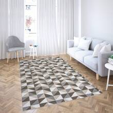Jacquard Rug 3.00 M X 2.00 M Non-Slip Geometric Living Room Office Bedroom - DALLA CARAMELO - Xem 4