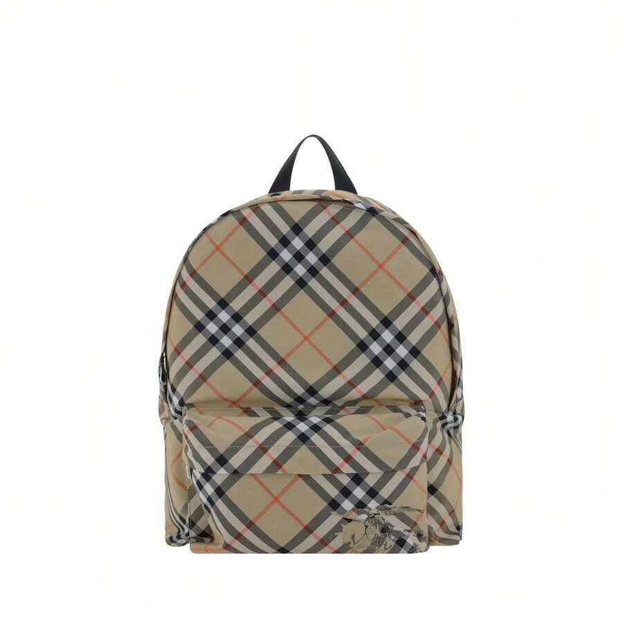Burberry Men's Backpack - Beige - View 1