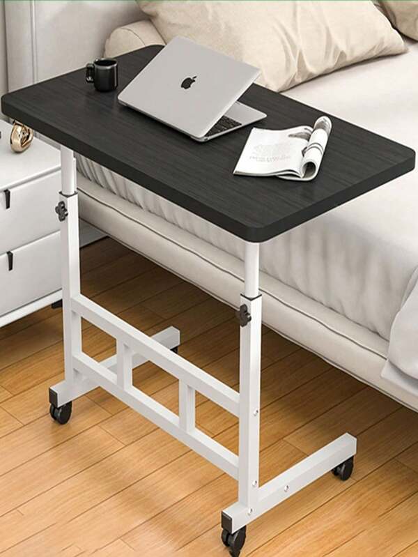 Adjustable TV Tray Table Comfortable Laptop Table Dinner Trays for Eating TV Dinner Tray on Bed Sofa for Eating Reading  60x40cm Escritorio para computadora, Puede Subir o Bajar la Altura (60~90cm), Escritorio Grande de mesita de Noche Multifuncional/mesita Auxiliar para sofá Mesa Portátil Estudiar Madera Y Metal Ajustable Movible sanc