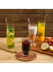 12 piezas de ALTA transparencia, pajitas de plástico reutilizables con cepillos de limpieza, pajitas de beber de 26,67 cm de largo, pajitas de repuesto claras para vasos, tazas, tarros de 473 ml, 680 ml, 946 ml, 946 ml, para uso en exteriores, campamento