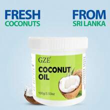 GZE 100% 纯天然有机固体椰子油冷榨初榨椰子油载体油分馏用于皮肤和头发护理指甲按摩油柔滑保湿 - 薄荷綠 - 查看 2