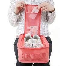 Multifunctional Portable Folding Waterproof Travel Shoes Storage Bag Pouch Organizer For Easy Carry And Storage