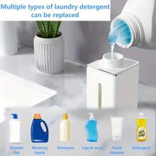 新款方形皂液器，创新设计带观察窗，提供液体和泡沫两种款式，壁挂式或台面式使用，统一Type-C USB充电，4档可调液体输出，适用于办公室、酒店、家庭和学校 - 新款 - 查看 10