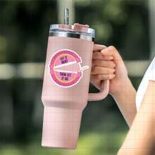 3 英寸“让它受伤，然后放手贴纸 - 鼓舞人心和激励性的乙烯基贴纸，适用于笔记本电脑、笔记本、水瓶、书桌、个人空间和健康区域 | 非常适合学生、梦想家、积极爱好者和朋友 | 送给朋友、家人和激励者的完美礼物 | 用于自我护理、情感治疗和创意装饰的赋能贴纸” - 3吋/7.62厘米 - 查看 6