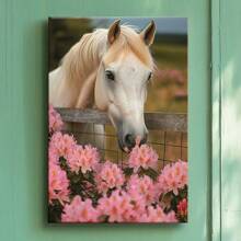 1 Pc, Ultra HD Picture High Resolution A Photo Of An Colored, Original, Canvas, Wall Art, Living Room Wall Decorations, Bedrooms, Bathrooms, Frame Poster Art Prints, Hanging Paintings, Home Decoration, Festivals. Home 1 - Multicolor - View 2