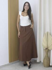 Women's Long Skirt - Maxma 7106