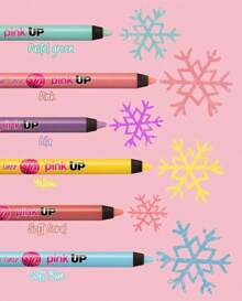 Pink Up Long Lasting Eye Liner, 24 Hrs Color, Long-Lasting Eyeliner Pencil, High Pigmentation Waterproof Eye Liner - Magenta - View 6