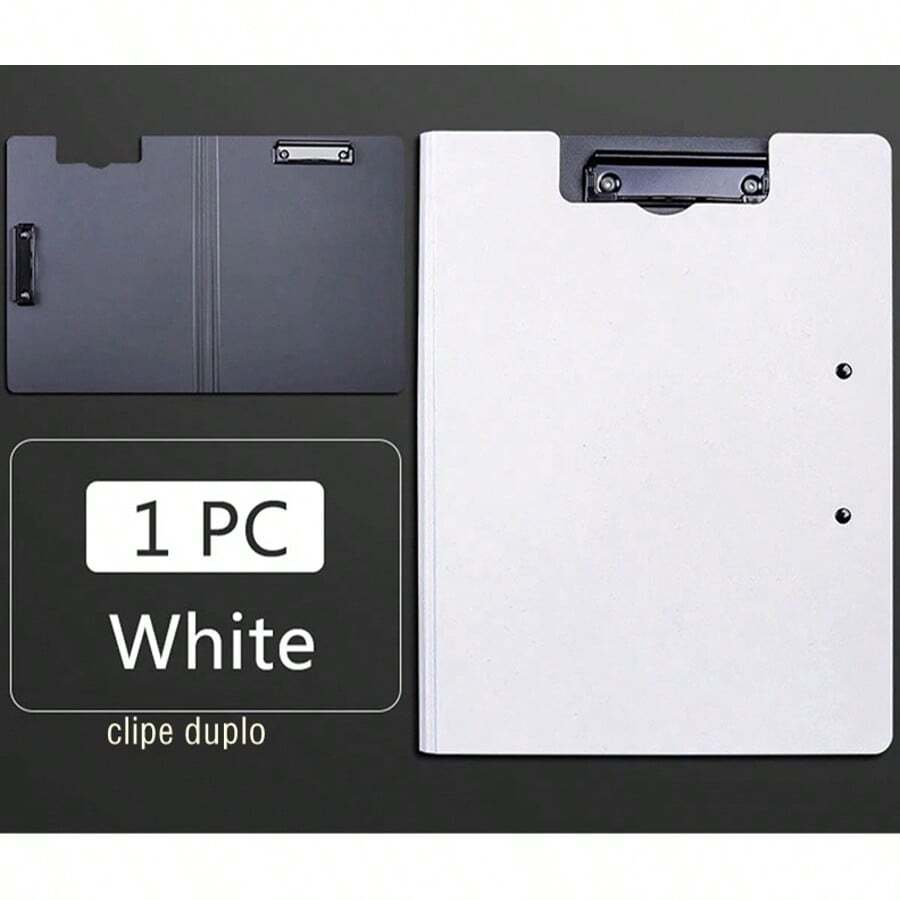 Clipboard Folder With A4 Cover, Office Supplies, Double Staple 5421 - 白色 - View 1